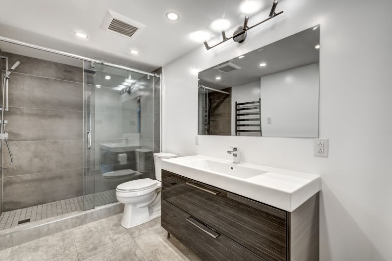 Modern Vanity and Fixtures